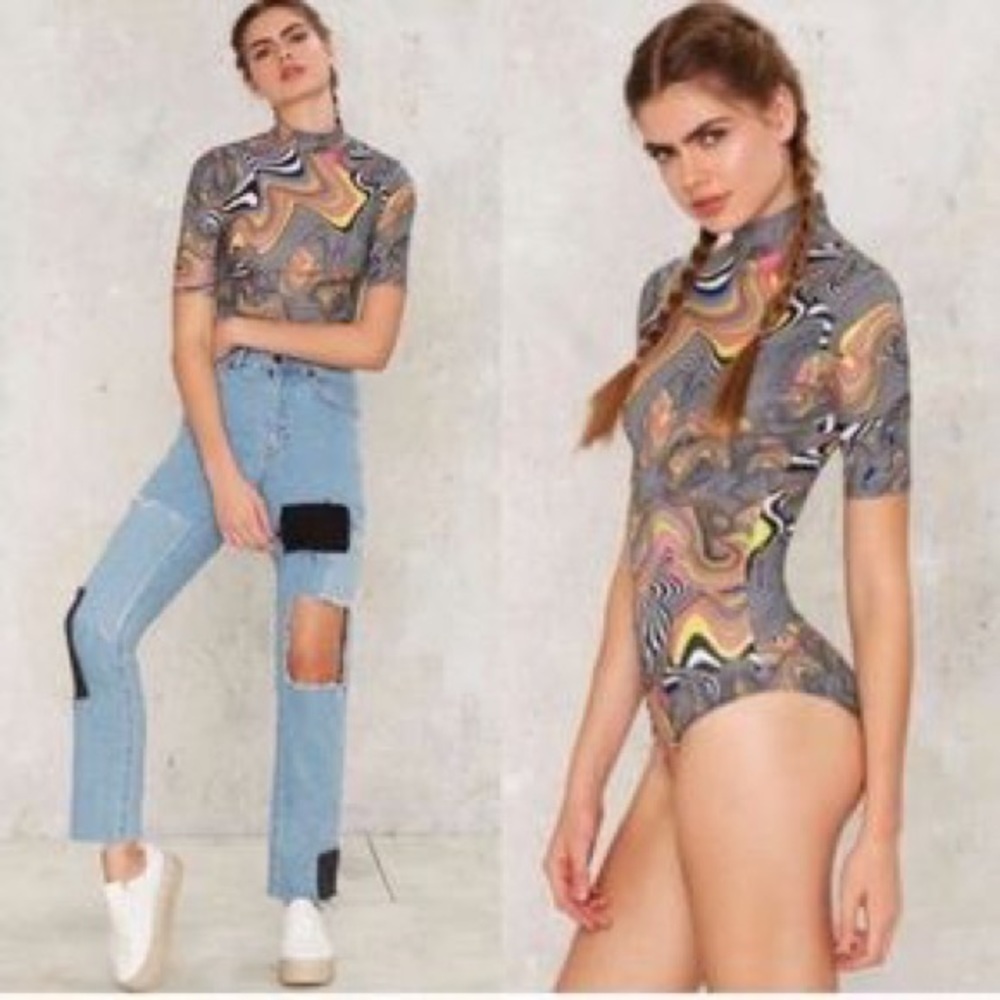 Jaded London psychedelic onsie NWT Medium RARE